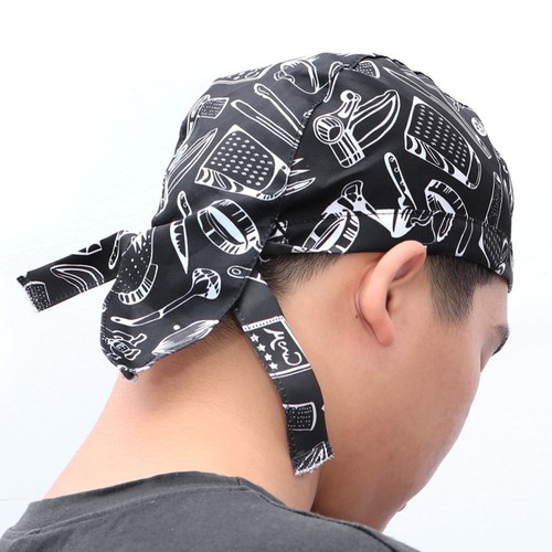 Chapeau cuisine foulard - chapeau, de