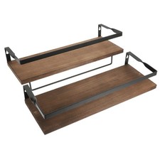  2 Pcs Support De Rangement Cuisine Etagere Murale Suspendue Stockage