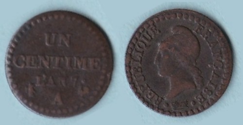 Centime 7 - l'an,