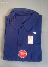 Ancienne veste bleu de travail