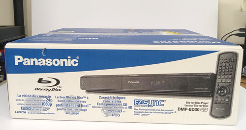 Panasonic dmp bd30 blu - dmp-bd30, blu-ray/dvd