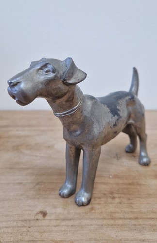 Sculpture chien terrier art - sculpture,