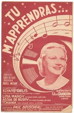 TU M' apprendras... Paroles