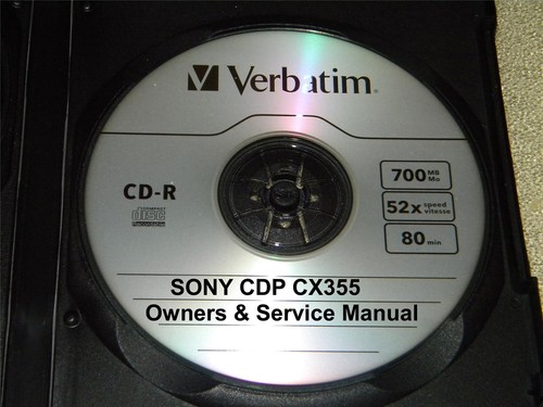 Sony cdp 355 - sony,