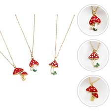 3 Pcs Bijoux Champignon