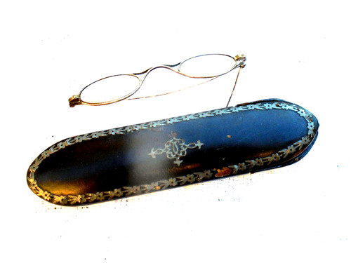Etui ancien lorgnons - etui,