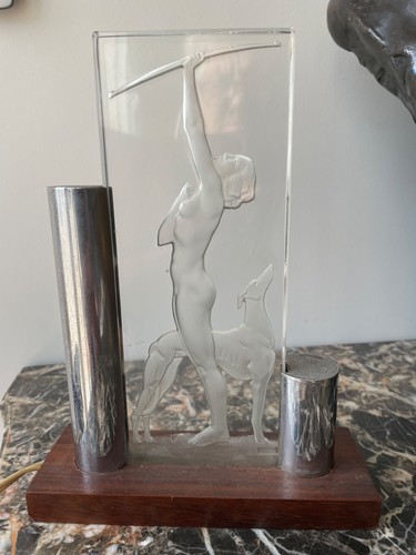 Rare art deco - art, light