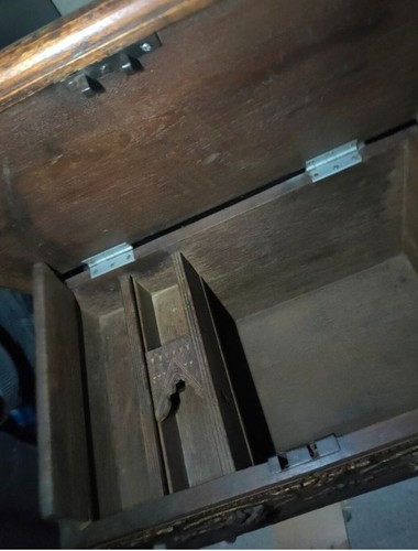 Coffre ancien bois - ancien, avec