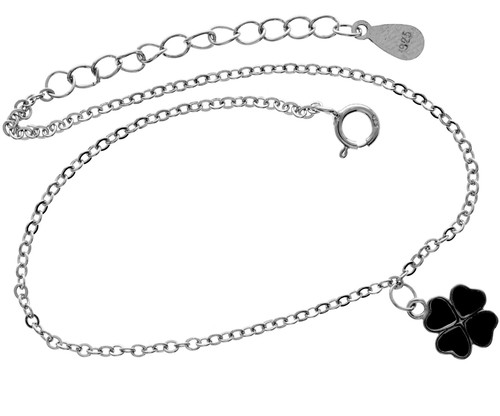 Bracelet trèfle plaqué - trèfle,