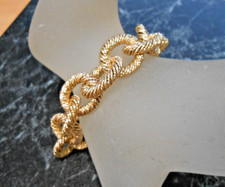 Bracelet maille torsadée