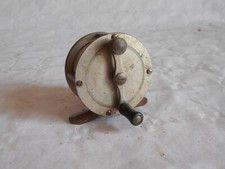 Ancien moulinet pêche à la mouche français années 40 état de marche tambour 4cms