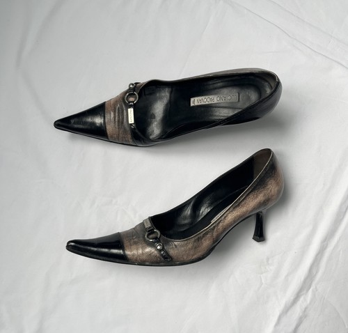 Talons noir marron vintage y2k