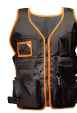 Valex Veste À Gilet Multipoches Taille Unique En Matériau Synthétique 1960723