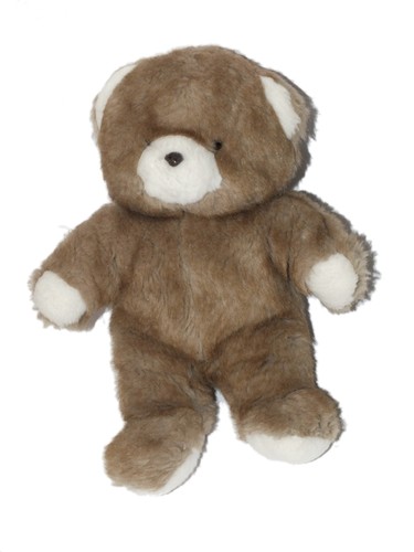 Peluche ancien ours marron - ancien,