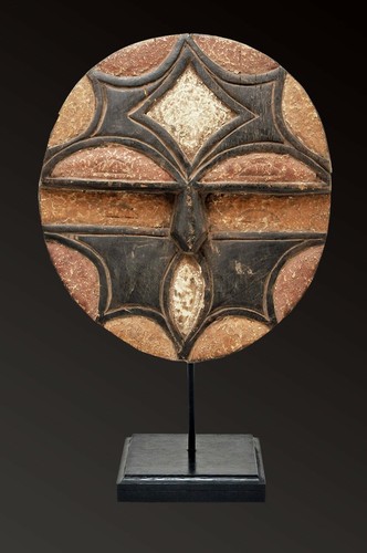 Masque africain teke ethnie - masque,
