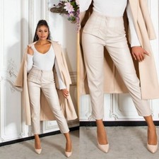 Pantalon Chino Taille Haute En