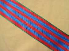 Coupe de Ruban Médaille Commémorative Française