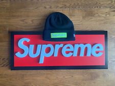 NWT Supreme Box Logo Ski Hat Beanie Sign Display Skateboard Skateboarding SB