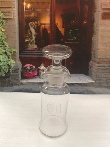Vintage glass oil - vintage, vinegar
