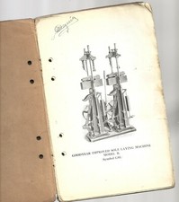 UNITED SHOE MACHINERY CORPORATION BOSTON USA LOT OF 12 OLD CATALOGUES TRAYING...