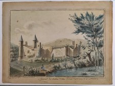 Dessin ancien signé Morand(De