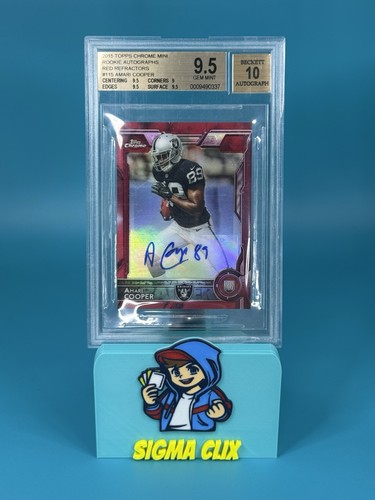Amari cooper rookie auto - cooper, rc