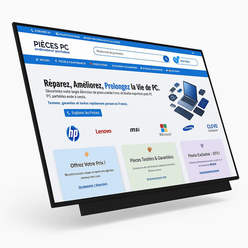 écran lcd led slim - lcd/led, 15,6″