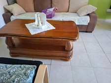 Table basse chêne clair