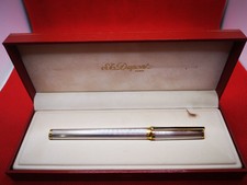 Stylo plume dupont Montparnasse  Plume or 18 ct.  Avec Écrin . Et Certificat. 