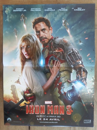 Affiche iron man super - affiche,