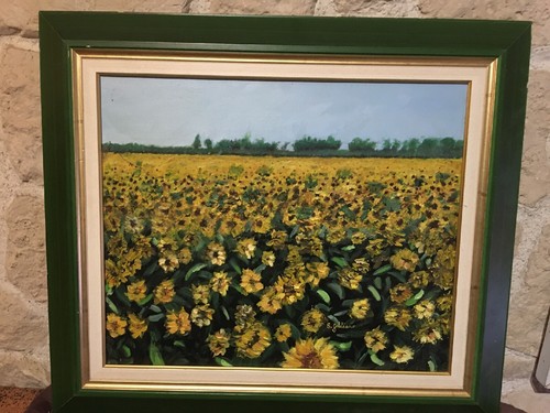 Tableau hst les - tableau, tournesols