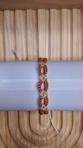 Bracelet marguerites fleurs