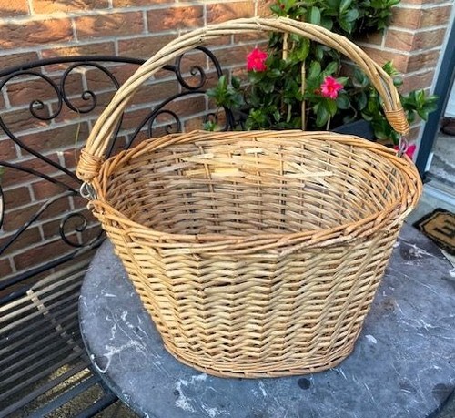 Panier osier pour - en, vélo