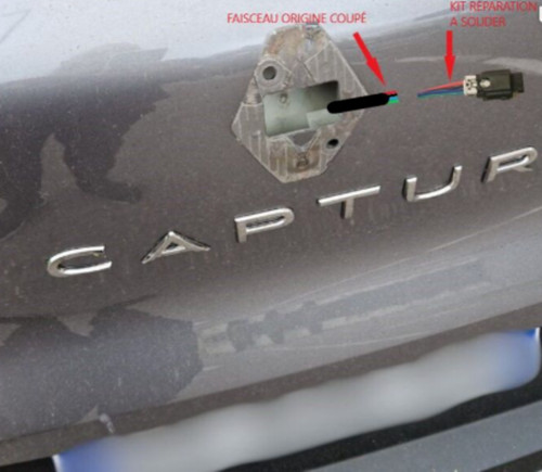 Faisceau pour camera - camera, recul