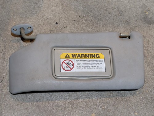 Left driver side - left, visor