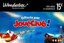 Carte cadeau - Wonderbox /