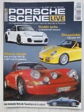PORSCHE SCENE LIVE 03/05/ PORSCHE 997 cab/double turbo TechArt-GT street S/2,2 S