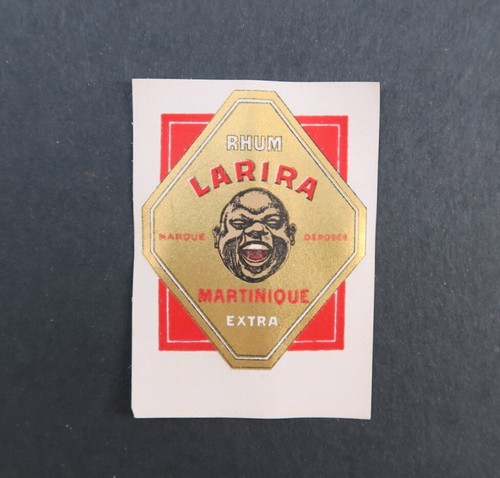 étiquette rhum larira - Étiquette,