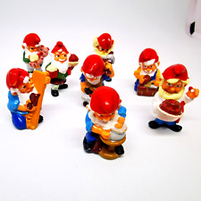 ⭐ Lot 8 Figurines KINDER Surprise Famille LES NAINS TRAVAILLEURS Jouet Enfant⭐