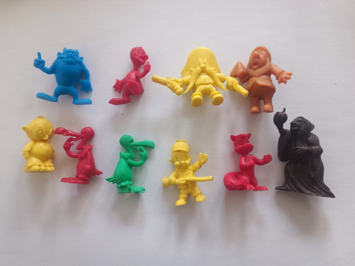 Lot figurines monochromes - lot, de