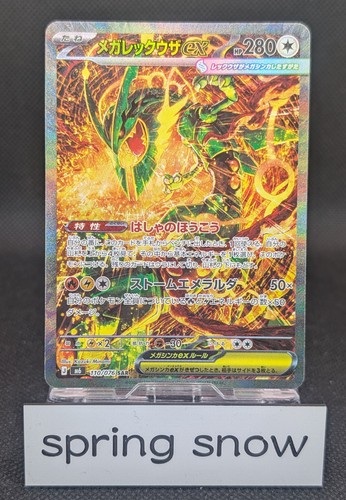 Carte pokemon mega rayquaza - pokemon, ex