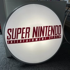 Super Nintendo PLV lumineuse