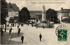 CPA Troyes Monument des Enfants de l'Aube et la Gare (1425228)