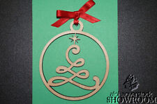 Laser Cut CHRISTMAS TREE Swirl