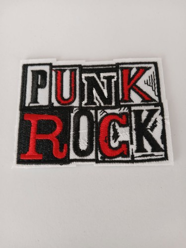 Punk rock patch ecusson - ,