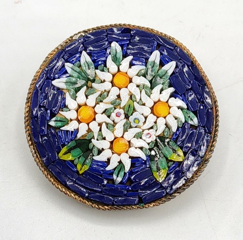 Bijou fantaisie broche laiton