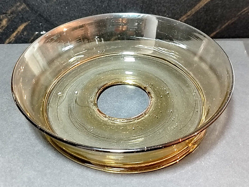 Grand bobeche verre de - verre,