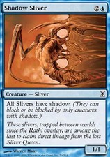 *MRM* FR/VF 4x Slivoide de Distorsion - Shadow Sliver MTG Time Sspiral