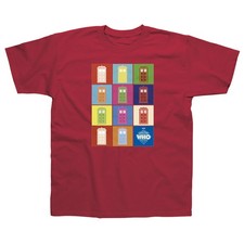 Doctor Who Multi Tardis Rouge