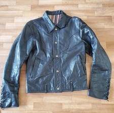 Veste cuir style - veste, en
